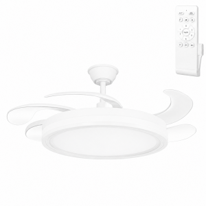 Ventilador Dc Blanco Función Verano-Invierno 59w 5900lm 3500-4000-6500k