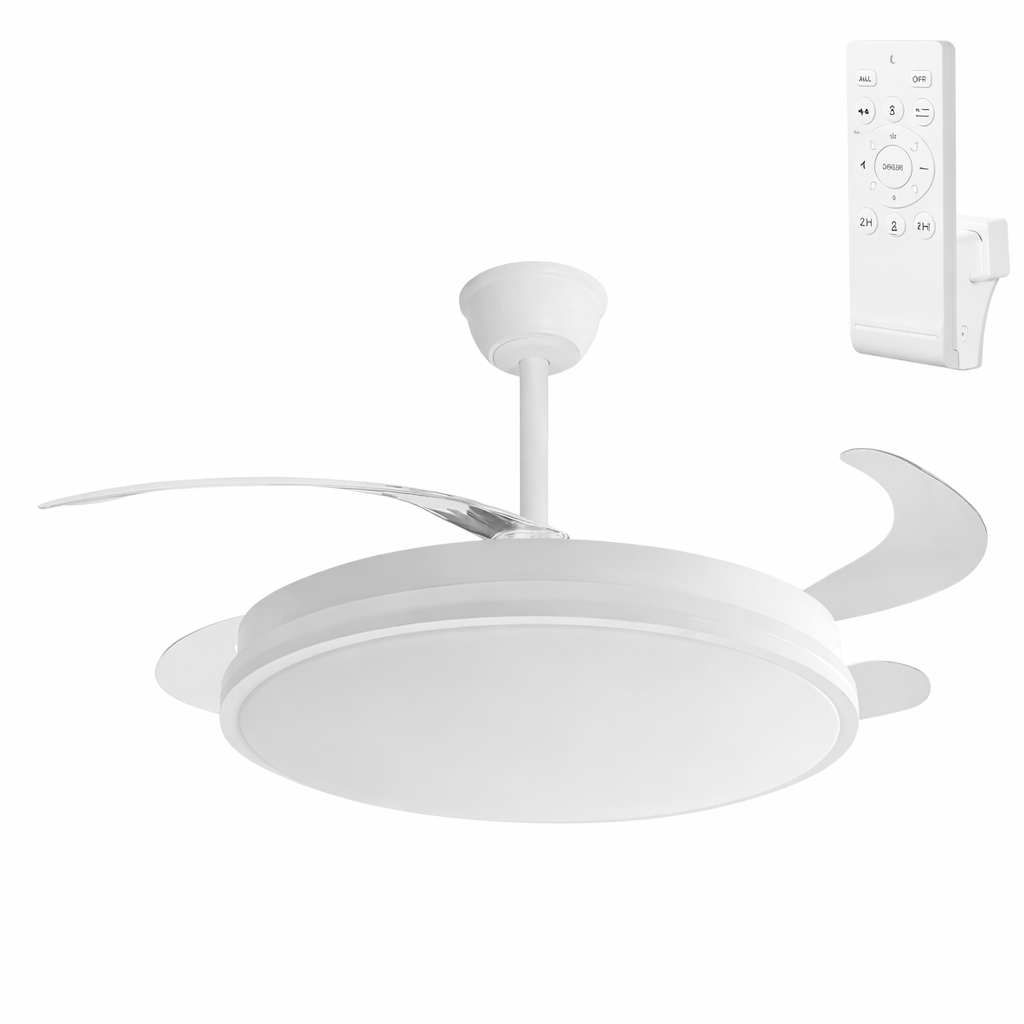 Ventilador Dc Blanco Función Verano-Invierno 44w 4900lm 3500-4000-6500k