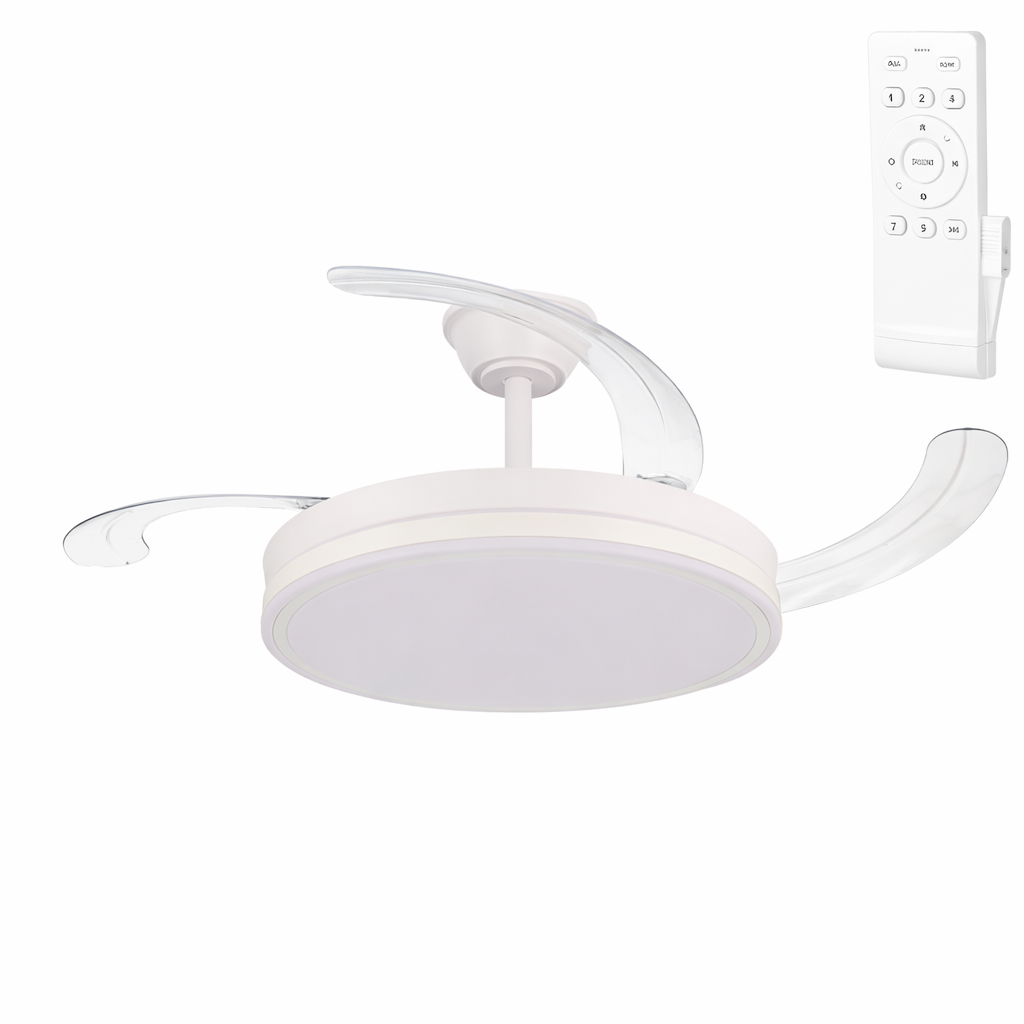 Ventilador Dc Blanco Función Verano-Invierno 59w Blanco 6980lm 3000-4000-6000k