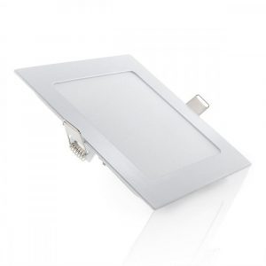 Placa LED 12W 1200Lm 6000ºK Cuadrada 40.000H [JL-GP-LZ-5]