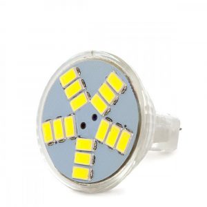 Bombilla LED Gu4 2,5W 168Lm 3000ºK MR11 40.000H [CA-MR11-GU4-2.5W-WW]