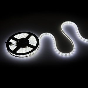 Tira de 60 LED 72W 3760Lm CRI85 3000ºK SMD5050 12VDC IP68 Sumergible x5M 40 000H [CA-5050-12V-IP68-WW]