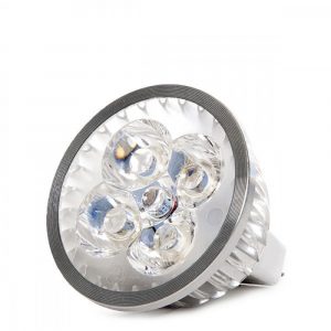 Bombilla LED GU5,3 4W 281Lm 3000ºK MR16 12-24V Epistar 40.000H [CA-MR16-24V-4W-WW]