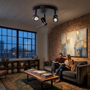 Aplique LED 27W 2.430Lm 6000ºK Arianna 40.000H [HO-3X9COB-WALLLIGHT-B-CW]