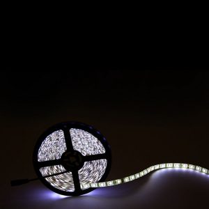 Tira de 300 LEDs 60W 6580Lm CRI85 2700ºK SMD5050 24VDC IP65 x5M 40.000H [CA-5050-60-24-IP65-WW]