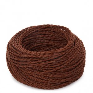 Cable Trenzado 2x0,75 x 1M [SKD-C275-BROWN]