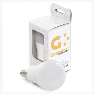 Bombilla LED E14 7W 486Lm 2700ºK Estuche Personalizado 40.000H [HO-C37-E14-7W-RC-WW-EP03]