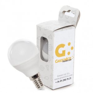 Bombilla LED E14 5W 384Lm 2700ºK Estuche Personalizado 40.000H [HO-P45-E14-5W-RC-WW-EP06]