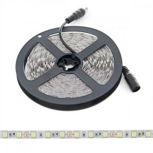 Tira de 300 LEDs 72W 4.200Lm SMD5050 12VDC x5M 40.000H [PL219009G]