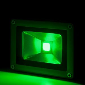 Proyector LED 10W 850Lm IP65 Brico Verde 40.000H