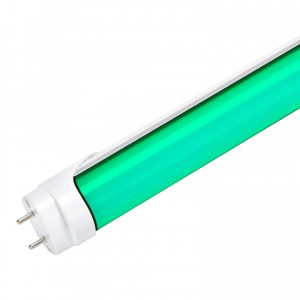Tubo LED T8 18W 1.500Lm 120Cm Difusor Opal - Verde 40.000H [HO-T8-1200-18W-G-O]
