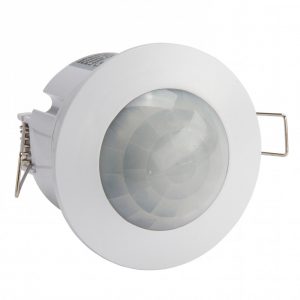Sensor PIR Movimiento Empotrar 360º ►1200/300W
