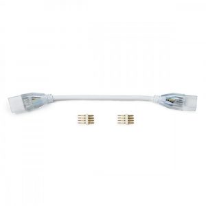 Cable Conector 2 Tiras LEDs 220VAC RGB