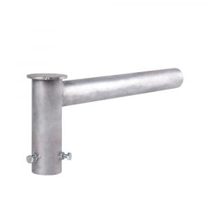 Cruceta 1 Brazo 0,5M Acero Galvanizado