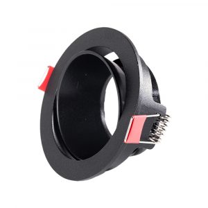 Downlight Circular GU10 Sin Portalámparas/Bombilla - Negro [LUM-YC396A16]