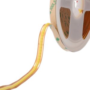Tira LED COB Free Cut 12W/M 910Lm/M 24VDC IP20 3000ºK Rollo 5M