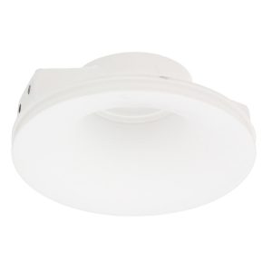 Aro downlight empotrable redondo de Escayola GU10 "Polaris"