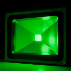 Proyector LED 50W 4.250Lm IP65 Verde 40.000H