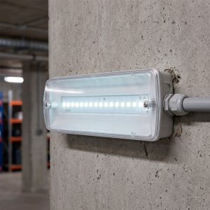 Caja estanca para emergencia LED