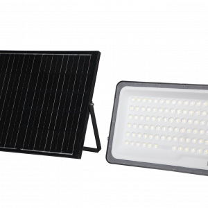 Proyector LED Solar 300W Panel 5V/20W 16W 2700Lm 90º IP65 3CCT (Tonalidad Luz Ajustable)