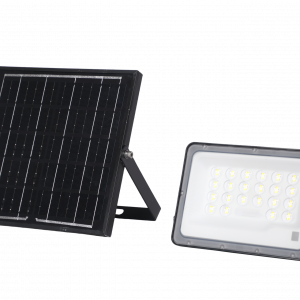 Proyector LED Solar 50W Panel 5V/6W 5,5W 750Lm 90º IP65 3CCT (Tonalidad Luz Ajustable)