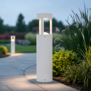 Baliza LED Exterior "Al Marj" 60Cm 10W 220VAC 3000ºK Blanco