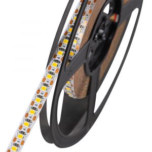 Tira LEDs 10mm 240xSMD2835/M 18W/M 1800Lm/M 24VDC IP20 3000ºK 5 Metros