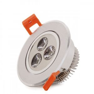 Foco Downlight LED 3W 281Lm 2700ºK Circular 40.000H [HO-LEDDOWN-3W-WW]