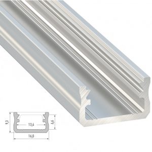 Perfíl Aluminio Tipo A 2,02M