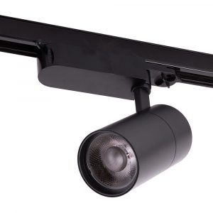Foco Carril Trífasico LED 30W 2 700Lm CRI90 6000ºK 40 000H [HO-FC-3F-30W-B-CW]