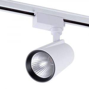 Foco de Carril LED 30W 2538Lm CRI85 2700ºK Lumiastra Monofásico 40.000H [LUM-ATH070030W-W-WW]