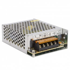 Transformador - Fuente de Alimentación AC/DC - Convertidor AC/DC - 220VAC/24VDC 60W/2 - 5A IP20 [HO-TR-IP25-60W-24V]