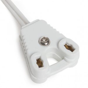 Portalámparas Tubo LED T8 Cable 120Cm