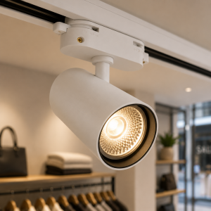 Foco de Carril LED Monofásico Potencia_Temperatura de Color Regulables 20_25_30W 6000_4000_3000K Blanco [ATL080030-M]