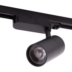 Foco Carril Trífasico LED 30W 2 700Lm CRI90 6000ºK 40 000H [HO-FC-3F-30W-B-CW]