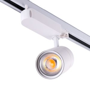 Foco Carril Trífasico 30 W, 2.700 lm, CRI90, 6.000 °K, , 40.000 Std. [HO-FC-3F-30W-W-CW]