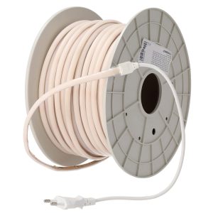 Tira LED COB Free Driver Opal 16W/M 1600Lm/M 220VAC IP65 3000ºK Rollo 50M