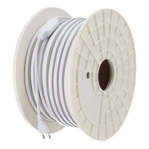 Tira Flexible LED 10W/M 220VAC 120LEDs/M SMD2835 IP65 4000ºK 50 Metros