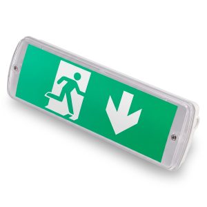 Pictograma para Emergencia Flecha Abajo