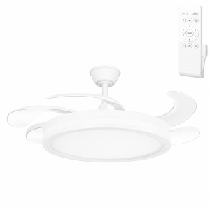 Ventilador Dc Blanco Función Verano-Invierno 59w 5900lm 3500-4000-6500k