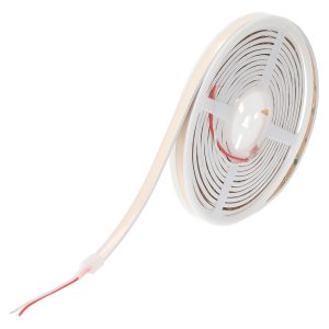Tira Flexible LED Corte Libre 12W/M 24VDC COB 528 Leds/M 14000Lm/M IP65 4000ºK 5 Metros
