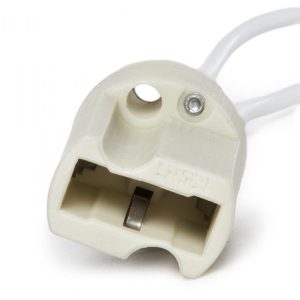 Portalámparas Cerámico G9 Cable 160Mm 180ºc